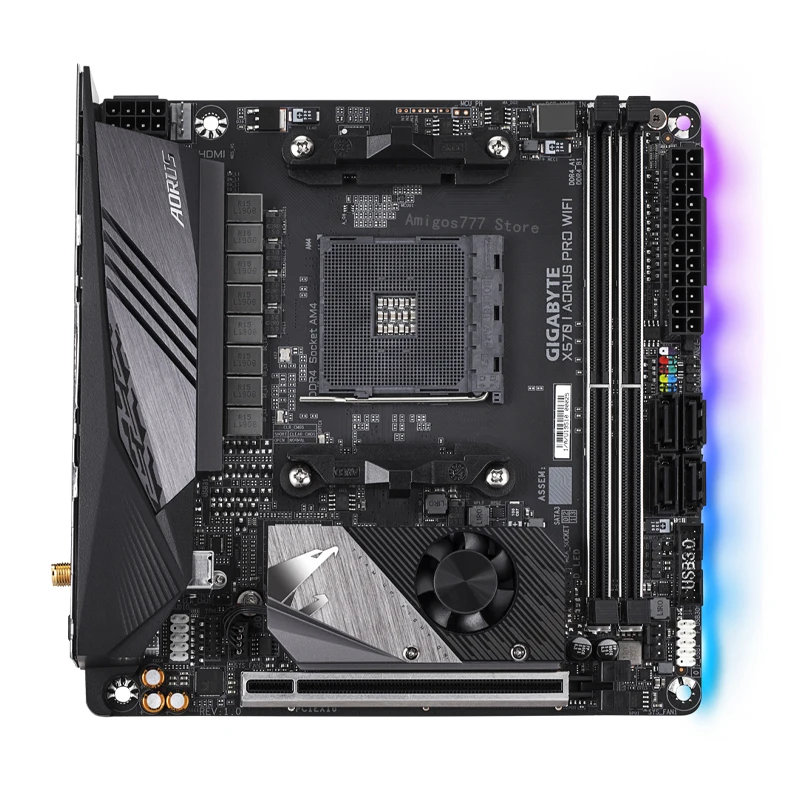 Preise Buchse AM4 Gigabyte X570 ICH AORUS PRO WIFI Motherboard AMD X570 DDR4 64GB PCI-E 4,0 Bluetooth 5,0 AMD Ryzen X570 Placa-Mãe AM4