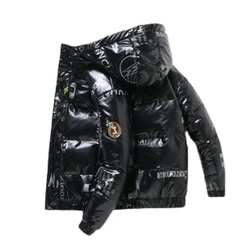 2021 New Winter Men's Down Jacket Thickened Warm White Duck Down Fashion Trend Youth Loose Coat Ropa Para Hombre