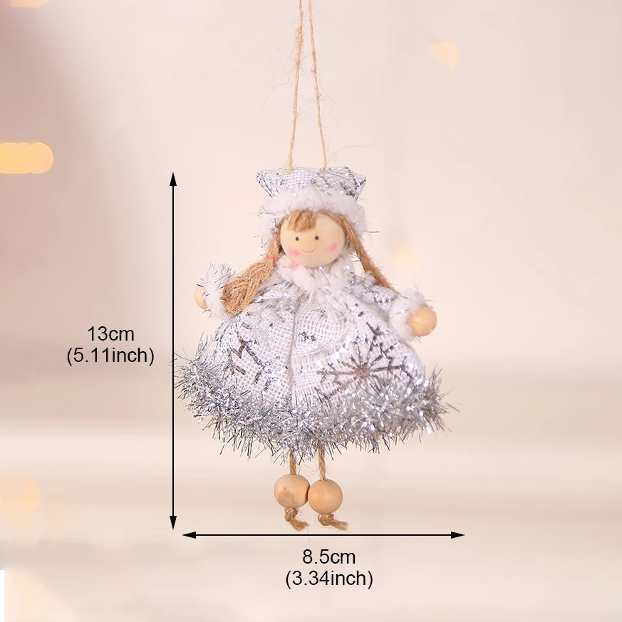 PATIMATE Рождественская Кукла Ангел Decotation Рождественское украшение для дома 2019