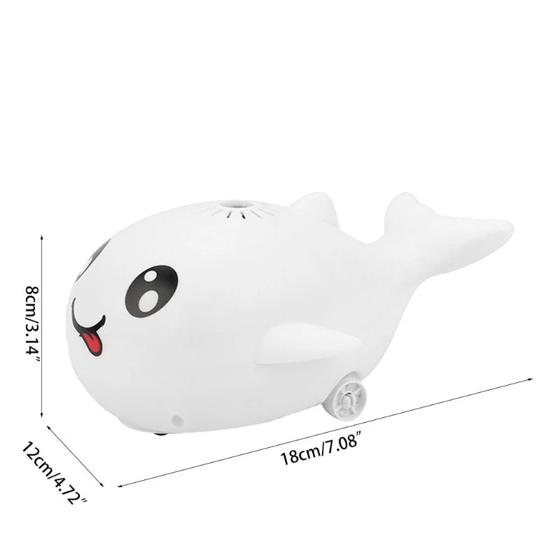 

Summer Floating Ball Children's Leafless Fan Cool Breeze Spherical Suspension Cartoon Whale Toy Family Interaction Toys