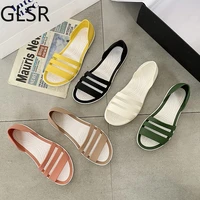 women summer flat sandals 2020 open toed slides slippers candy color casual beach outdoot female ladies jelly shoes