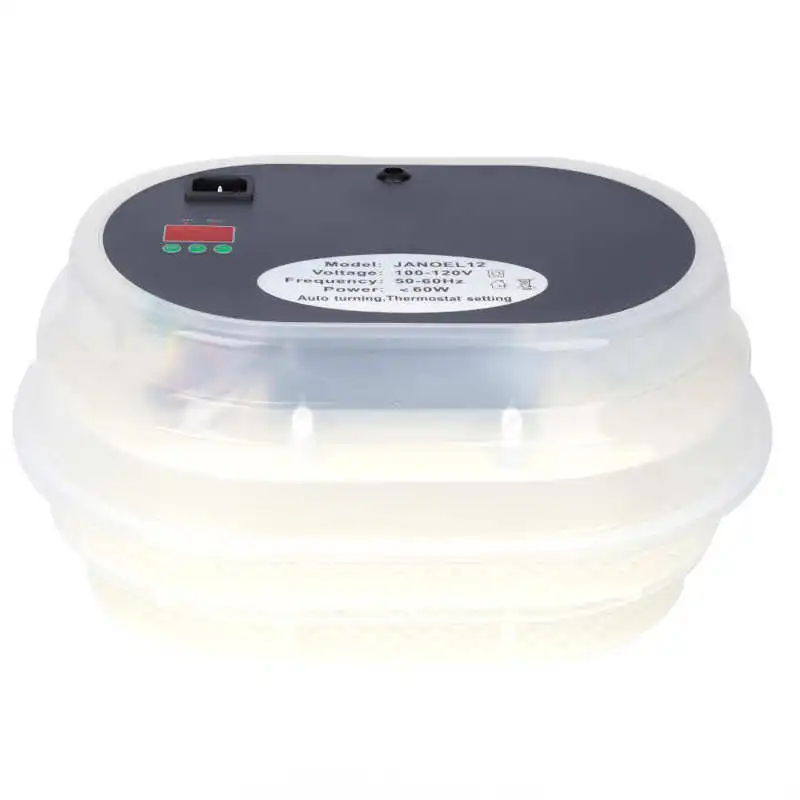 

Автоматический инкубатор для яиц, перепелов, 12 яиц