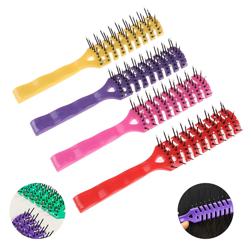 

Men Plastic Vent Hair Brush Comb Anti-Static, Massage Hair Care Ribs Comb