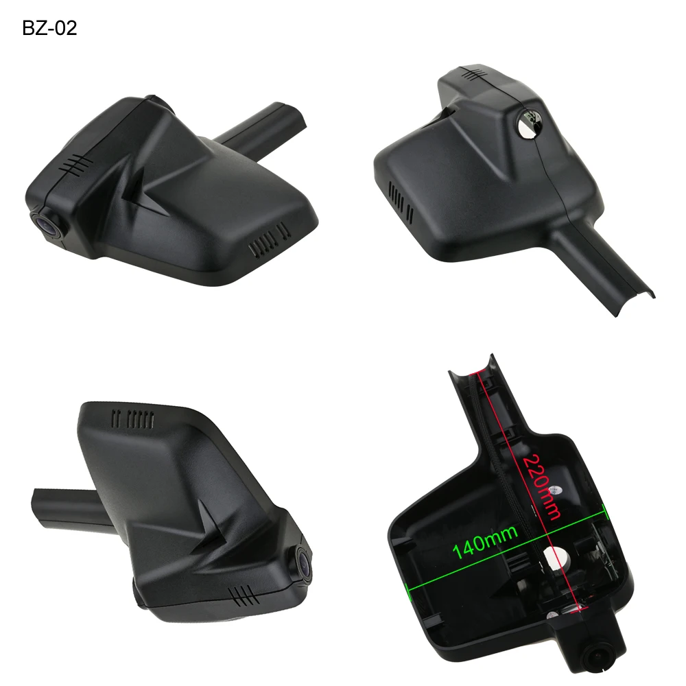 SINOSMART Novatek 96672 Автомобильная Wifi DVR камера для Peugeot 308 408 3008 4008 5008 Управление по