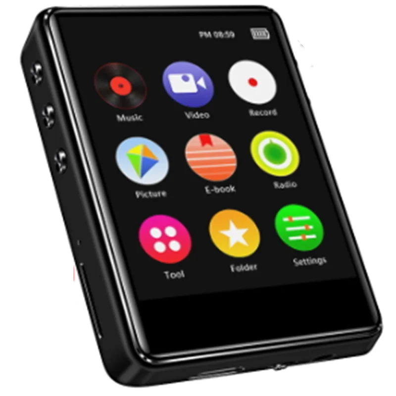 IQQ полный Экран MP3 bluetooth плеер студент MP4 Walkman английского языка версия MP5 ультра