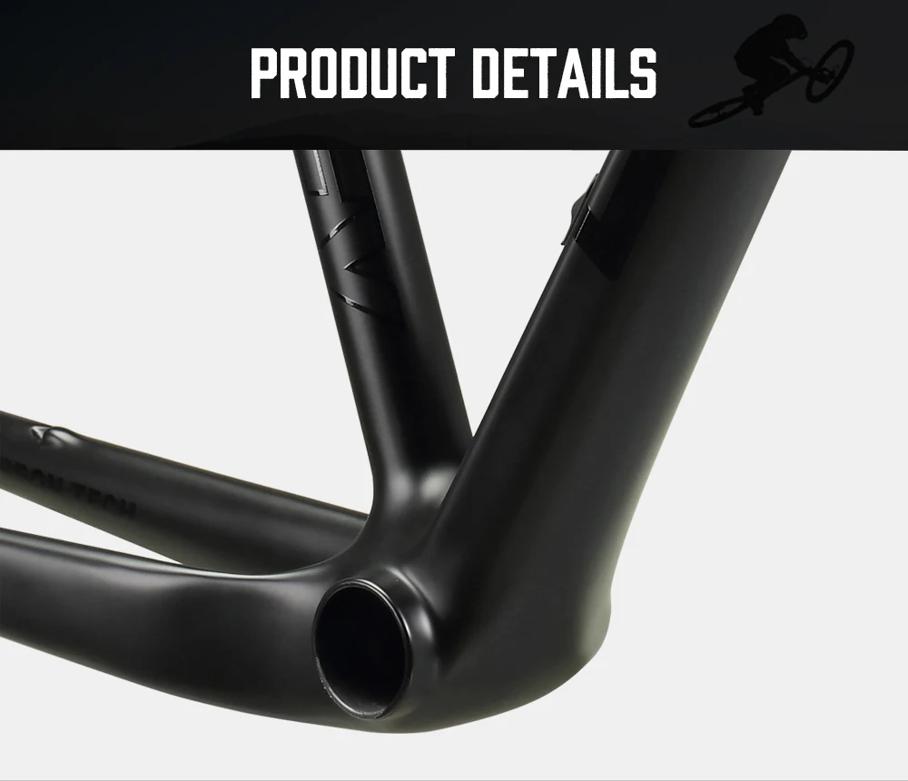 OG-EVKIN CF-052 135x9 мм QR или 142x12 мм через ось 29er MTB карбоновая велосипедная Рама дисковая рама карбоновая для горного велосипеда BB92 велосипедная Рама