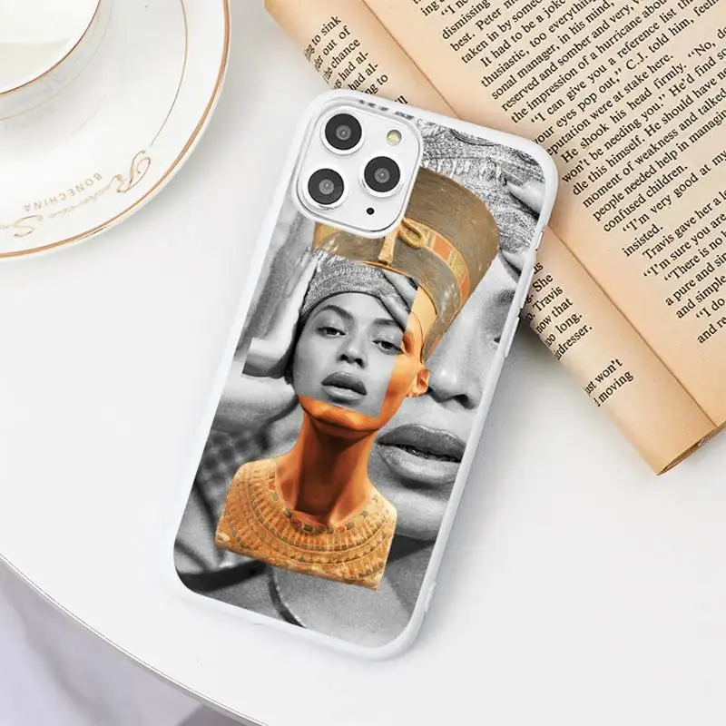 

Beyonce homecoming album Phone Case Candy Color White for iPhone 11 pro XS MAX 8 7 6 6S Plus X 5S SE 2020 XR