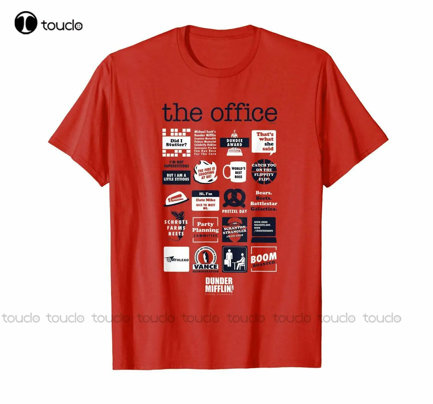

The Office Quote Mash Up Funny T-Shirt Tee white tees for men