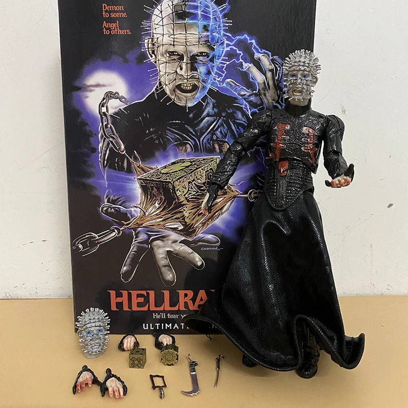 

NECA Hellraiser Action Figure Ultimate Pinhead He'll Tear Your Soul Apart Movable Figures Collection Model 18cm 7inch