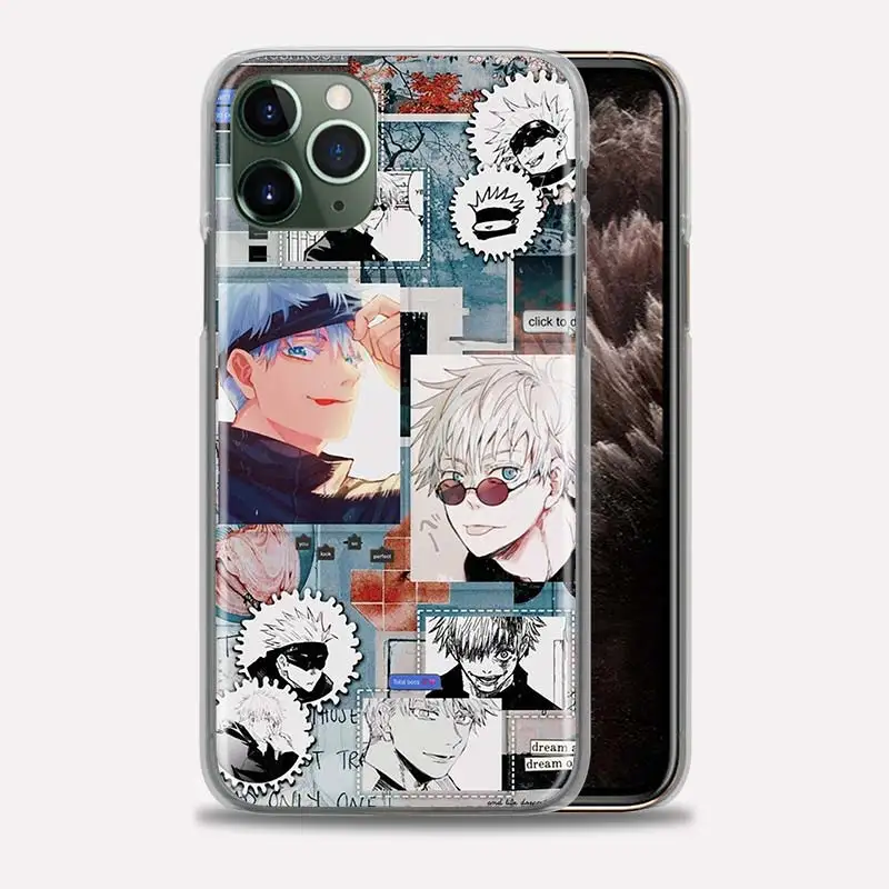 

Jujutsu Kaisen Anime Bumper Case For iPhone 11 Pro Max 12 Pro X XS Max XR 7 8 6 6S Plus SE Protective Phone Bags Cover Coque