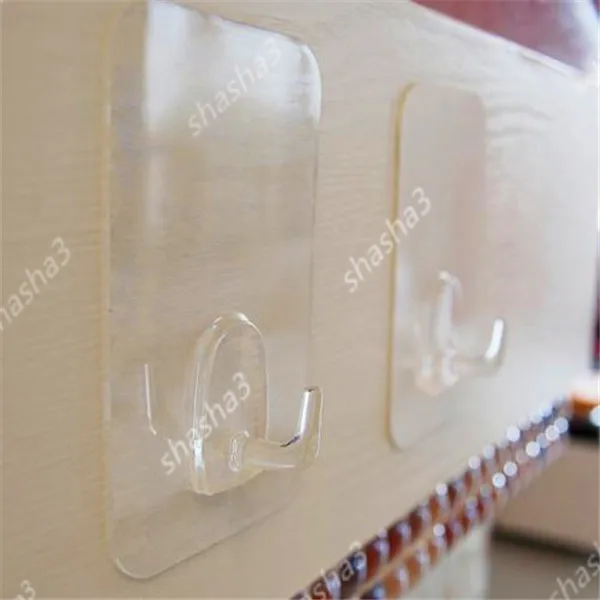 Годный к употреблению крючка. Прозрачный и сильный клеющийся крючок за дверью