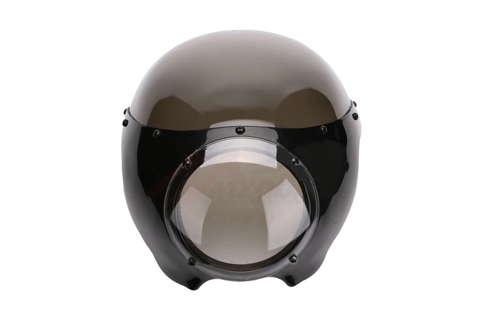 Новое поступление мотоцикл черный 5 3/" Кафе Racer фара обтекатель для Sportster 883 1200 Dyna