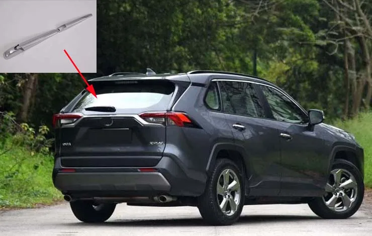 

Хромированная задняя крышка стеклоочистителя для 2019-2020 Toyota RAV4 3 шт.