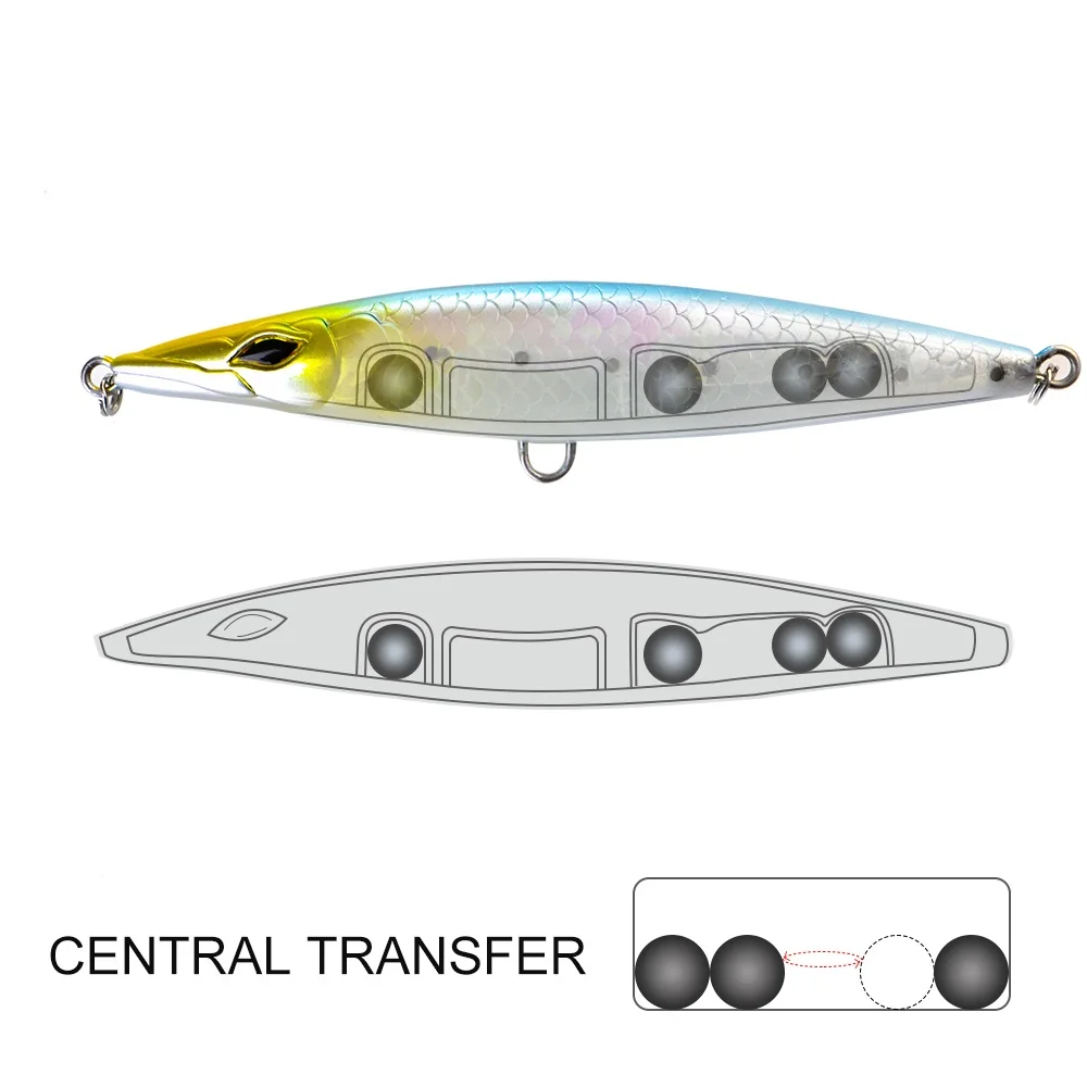 Fangbait WTD приманки для рыбной ловли снасть 2021 topwater карандашные соленой воды 110 мм 130 -