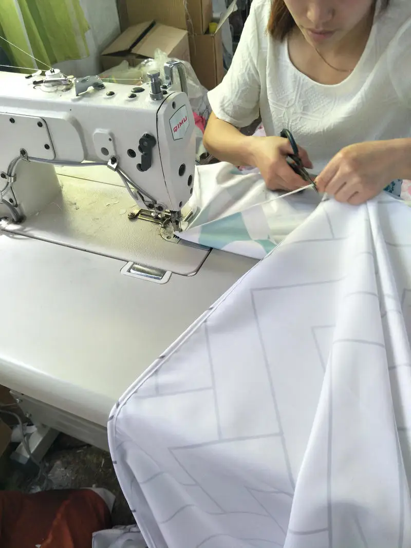 Одуванчик с цифровой печатью водонепроницаемая занавеска для душа из полиэстера