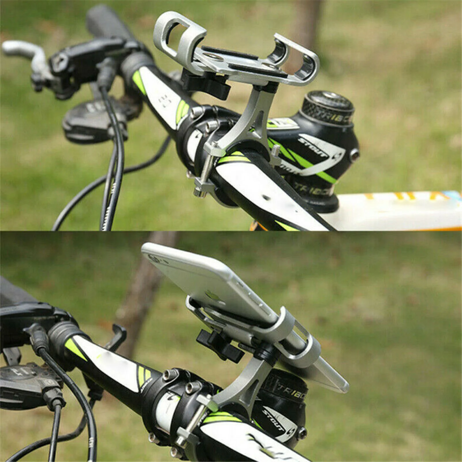 

Кронштейн из алюминиевого сплава для крепления телефона на руль велосипеда или мотоцикла, 5 цветов, 2021