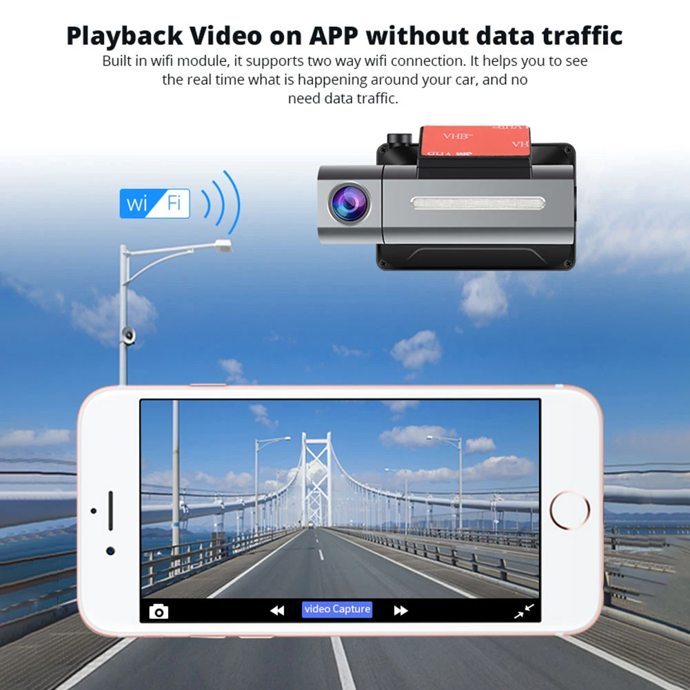 K9 3,0 экран Android 5,0 Автомобильный видеорегистратор камера 1080P gps-навигатор с разрешением Full HD регистратор видео рекордер 3g WiFi двойной объектив Dashcam