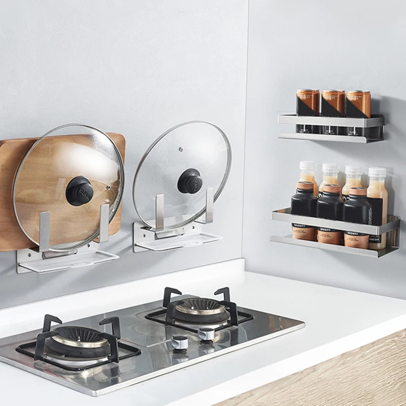 Стеллаж кухонный из нержавеющей стали 1 шт. | Дом и сад