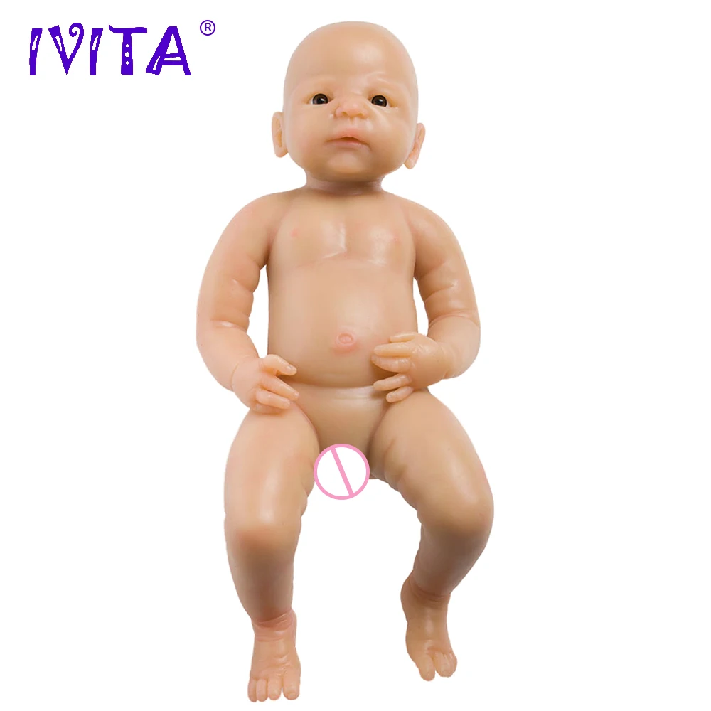 IVITA WG1511 54 см 4,9 кг Девушка полный средства ухода за кожей высокое качество силиконовые куклы Reborn Baby Alive для ванной Рождественский подарок