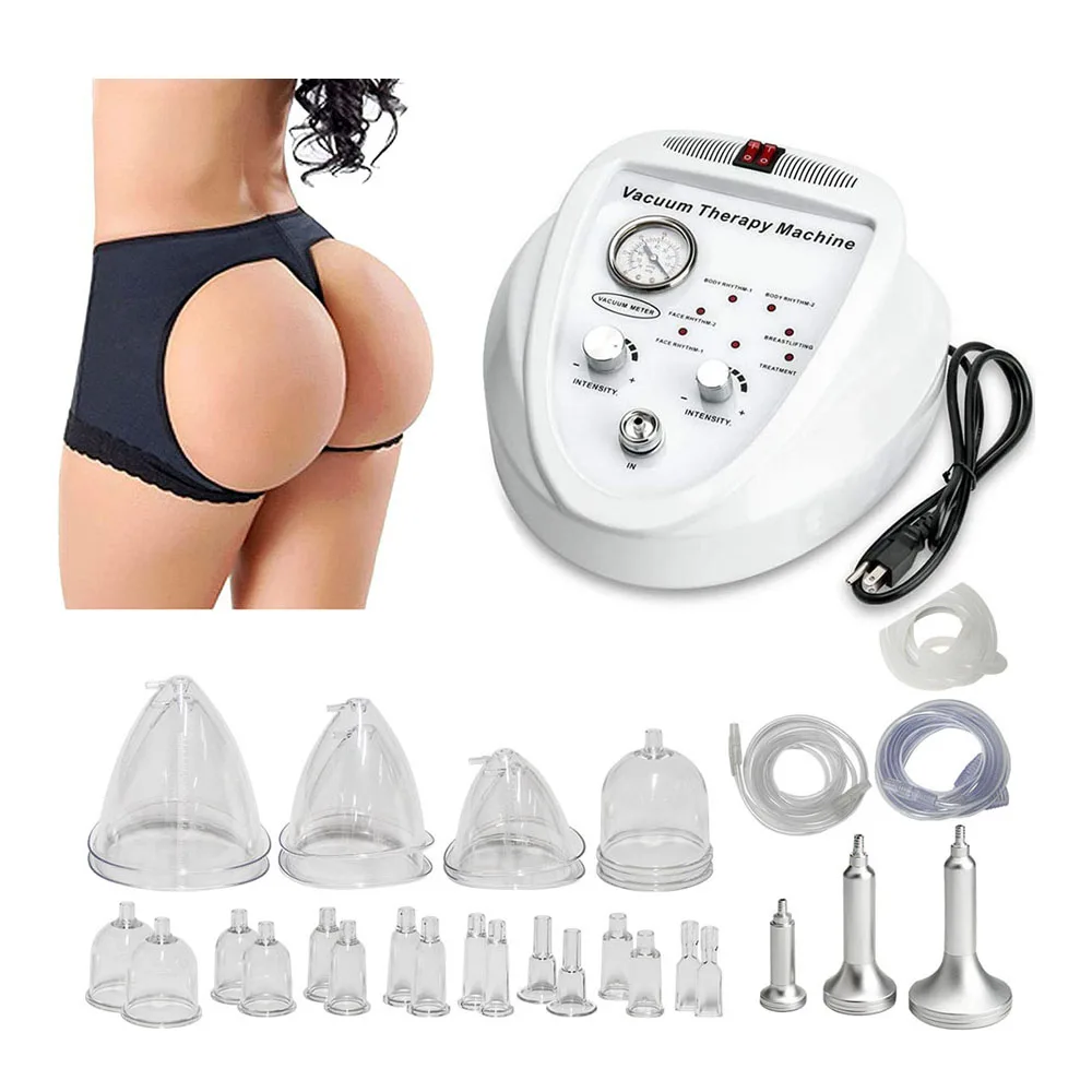 

Hot listing Vacuum Massage Therapy Enlargement Pump Lifting Breast Enhancer Massager Bust Cup Body Shaping Beauty Machine