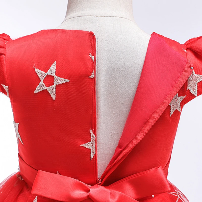 Костюмы кружева 5 лет вечернее платье принцессы с оборками для хеллоуина детское