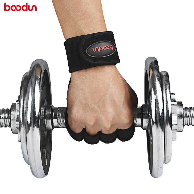 Спортивные Перчатки для фитнеса Boodun перчатки спортзала с полупальцевой гантелей