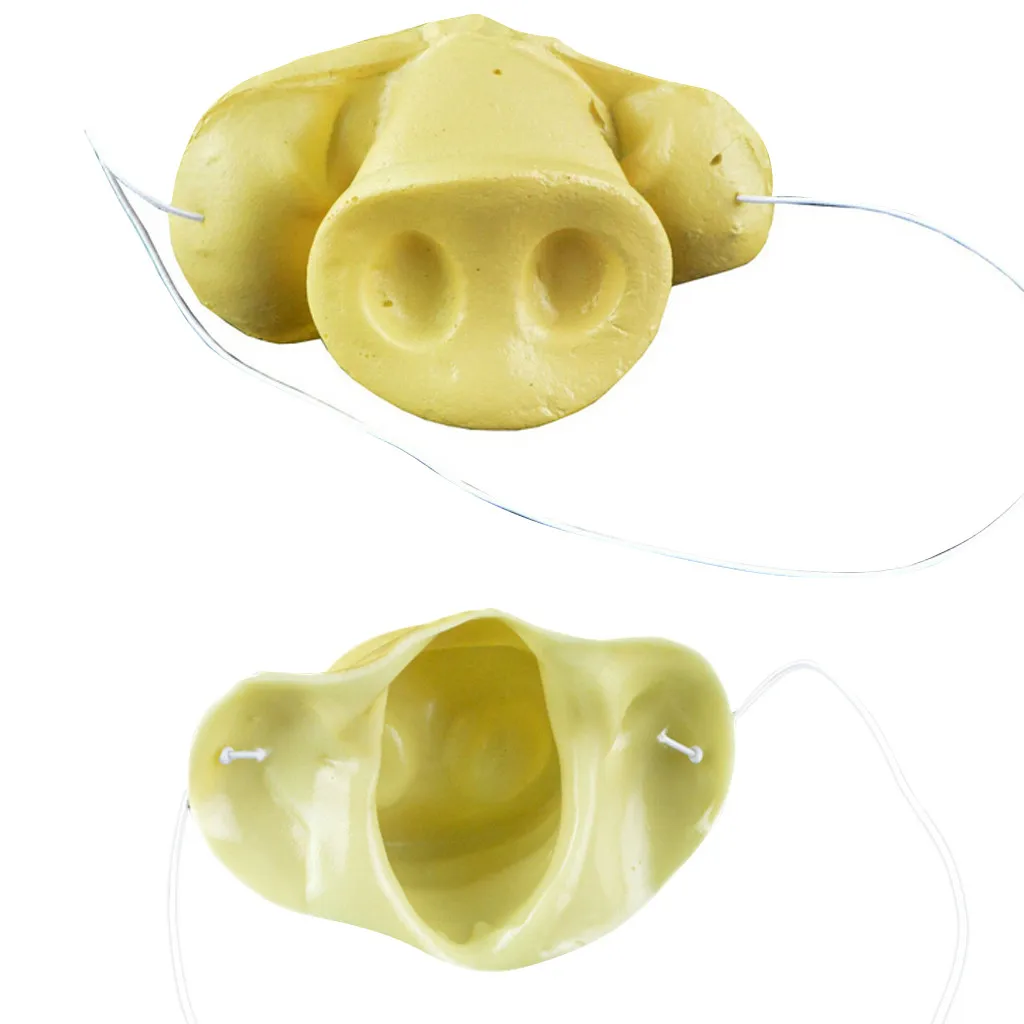 Хэллоуин Свинья Нос костюм реквизит для взрослых детей косплевечерние смешная