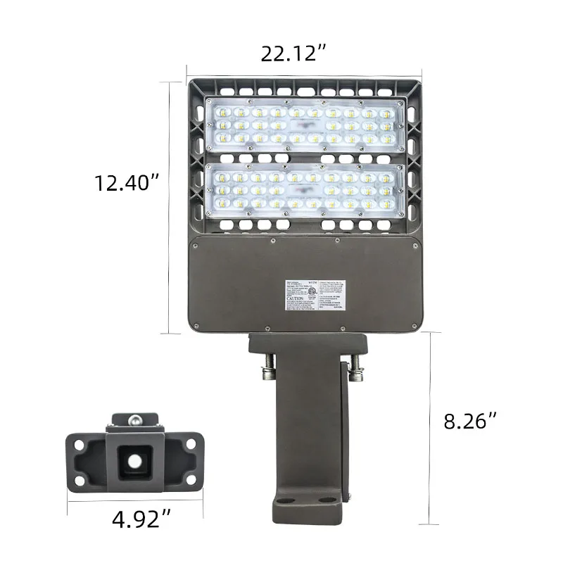 Светодиодный фсветильник светильник для парковки с фотоэлементом 300 Вт 200 100-277 В