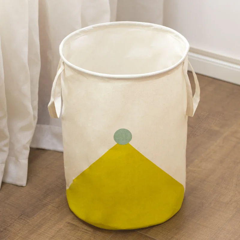 Super Large Laundry Basket Waterproof Kids Toy Clothes Organizer Storage Portable Folding Bathroom Sundrie Picnic Fox Bin | Дом и сад