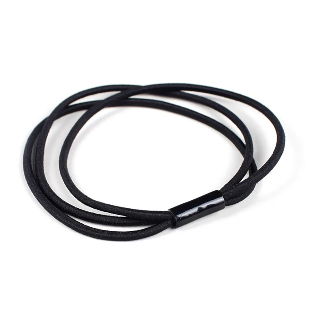 Korea Style Three Layers High Elastic Basic Hair Ropes Rings Simple and Versatile DIY Ties Accessories for Women | Красота и здоровье