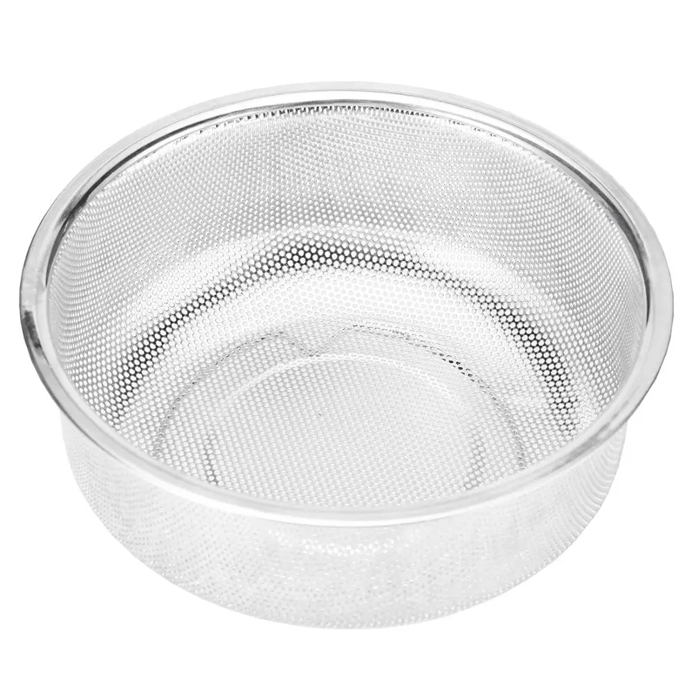 Промытый сито для риса сушилка Пароварка Корзина 18 8 из нержавеющей