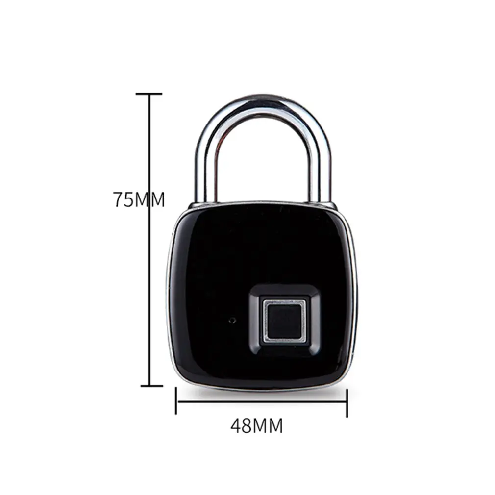 FingerprintElectronic Intelligent Fingerprint Password Padlock Home Door App Remote Management Mobile Phone Unlock | Обустройство