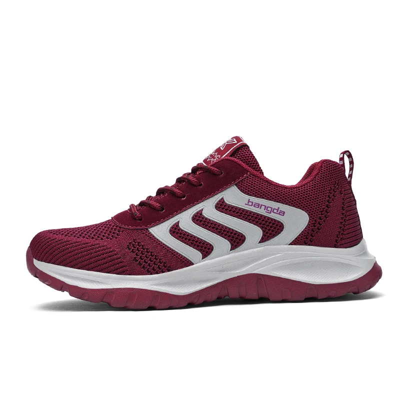 

BRKWLYZ Men Sneakers Sport Soft Breathable Mesh Comfortable Cushioning Outdoor Non-slip Wear-resistant Running Shoes for Men