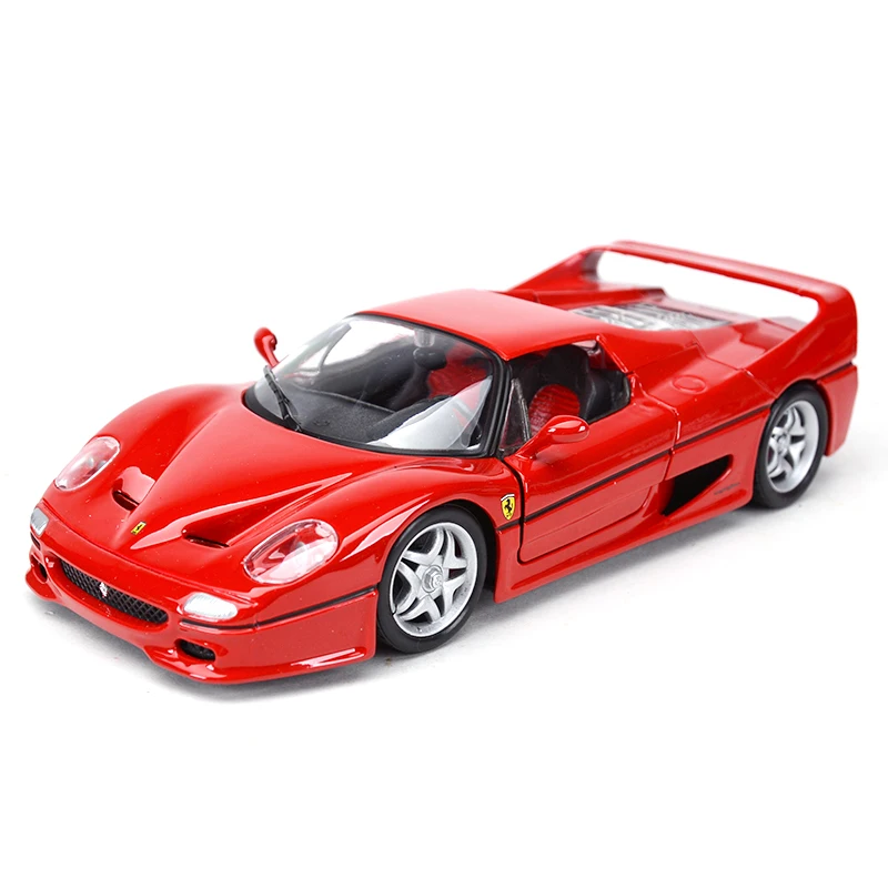 F50 Bburago 1:24 488GTB California T 458Italia Enzo F12 F430 F50 спортивный автомобиль статическая литая модель сплава Модель автомобиля - Цвет: F50