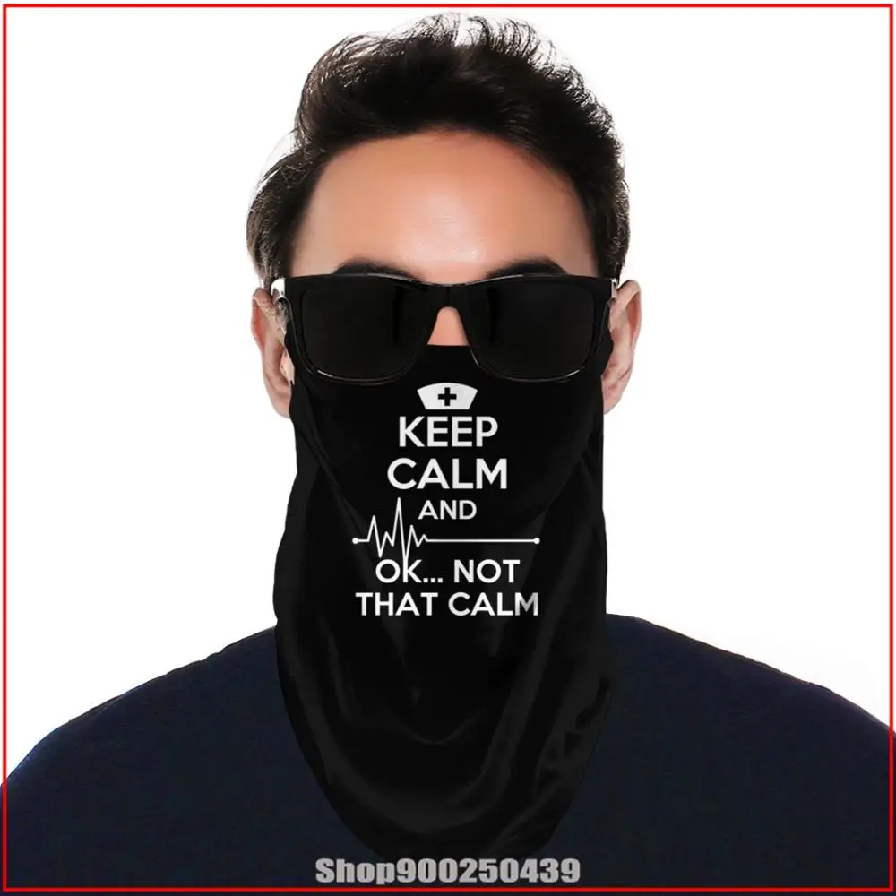 Бандана Keep Calm That для медсестер бандана шарф сделай сам 3D гетры маска лица кемпинг