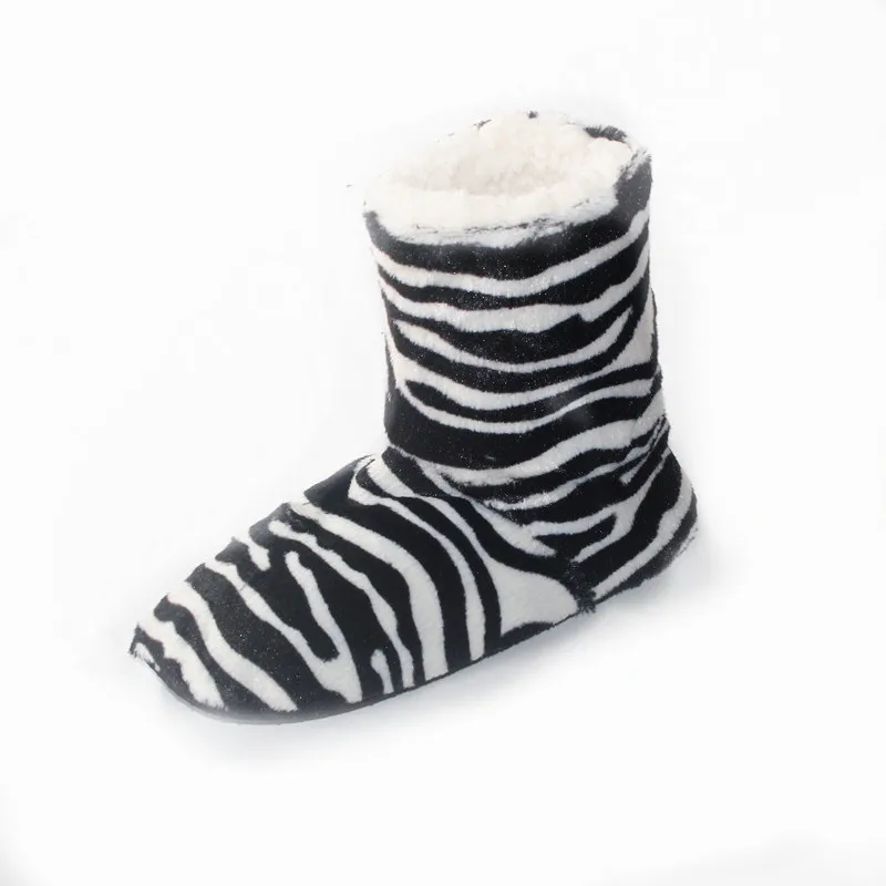 Suihyung зимние теплые женские домашние ботинки на плоской подошве с хлопковой