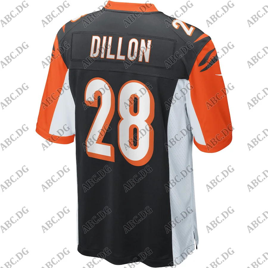 

Customized Stitch American Football Jersey Men Women Kid Youth Cincinnati Corey Dillon Black Game Retired Player Jersey