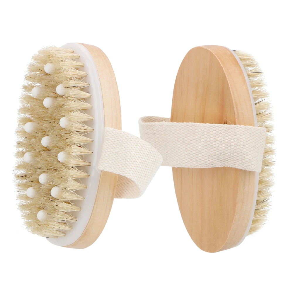 Щетка NICEYARD для сухой кожи щетина отшелушивающая щетка ванны Массажная средней