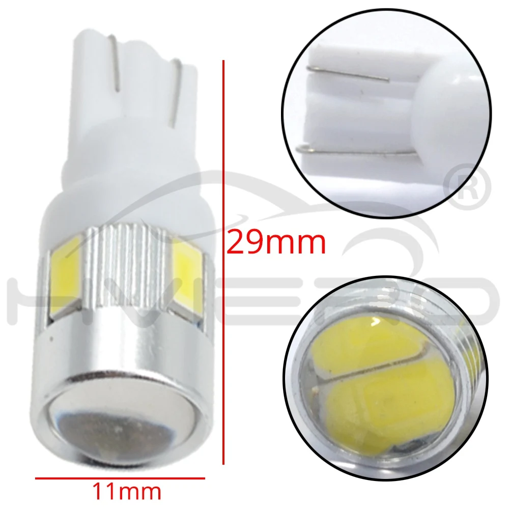 2Psc Ксенон белого и синего цвета красный зеленый 6 SMD 5630 Поворотная сигнальная