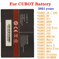 Новый оригинальный аккумулятор CUBOT для CUBOT J9 P40 R9 R11 RAINBOW NOVO MANITO Magic ECHO Note S Note Plus MAX, динозавр X18 Plus X19 P20