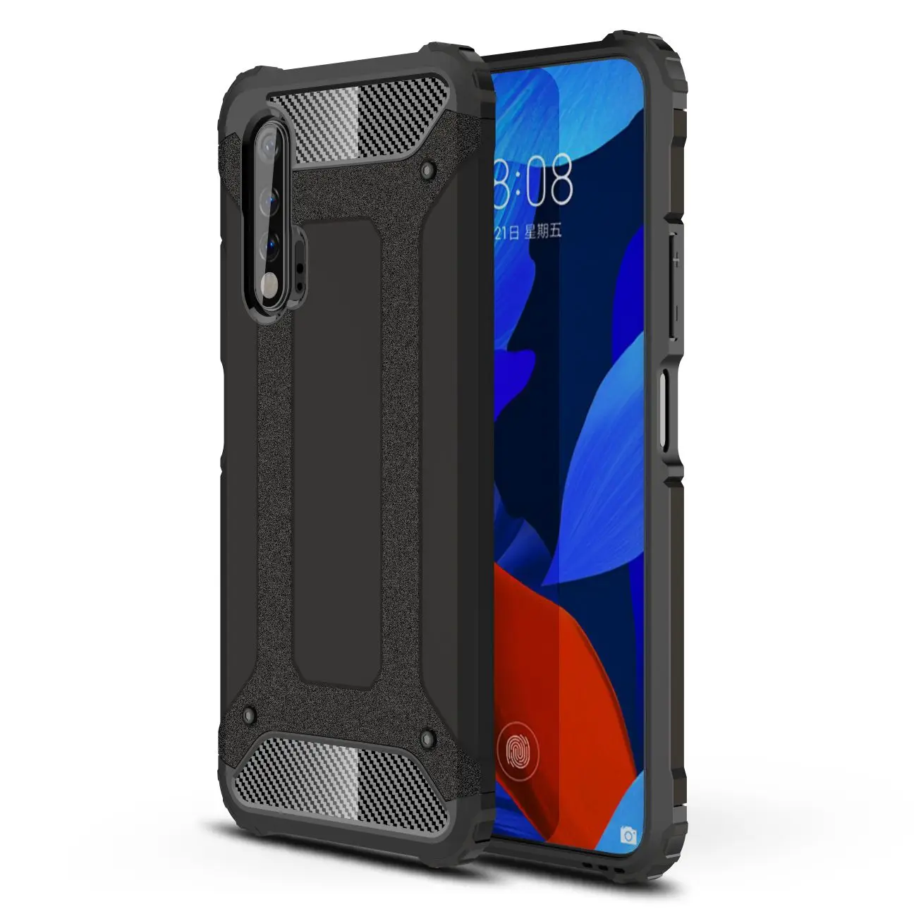 

Rugged Armor Phone Case For Huawei Nova SE 7i 8 5i Pro 5 5T 6 Full Bring Fashion Four-Corner Shockproof Protection Back Cover
