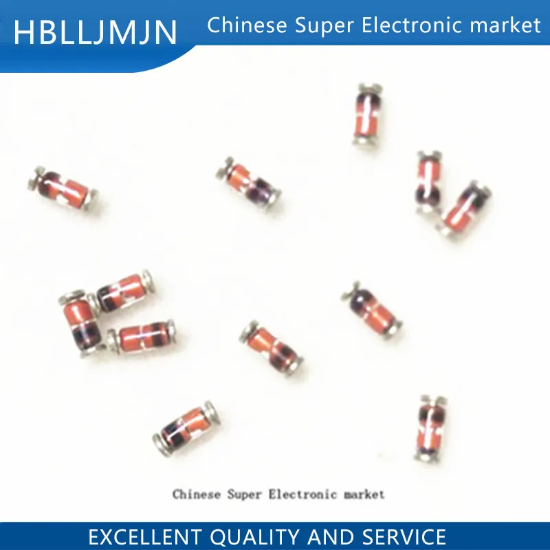 500 шт. 1N4148 LL4148 SMD SMT диодный коммутационный сигнал | Электронные компоненты и