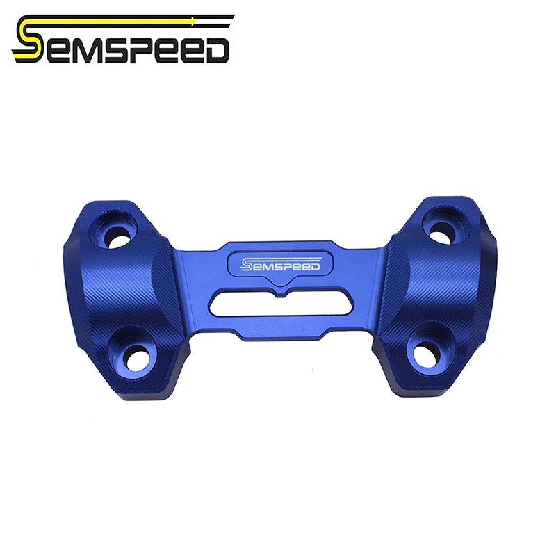 Semspeed для YAMAHA MT 07 2013 2017 ручка бар зажимы подъемный Топ крышка зажим Крепление