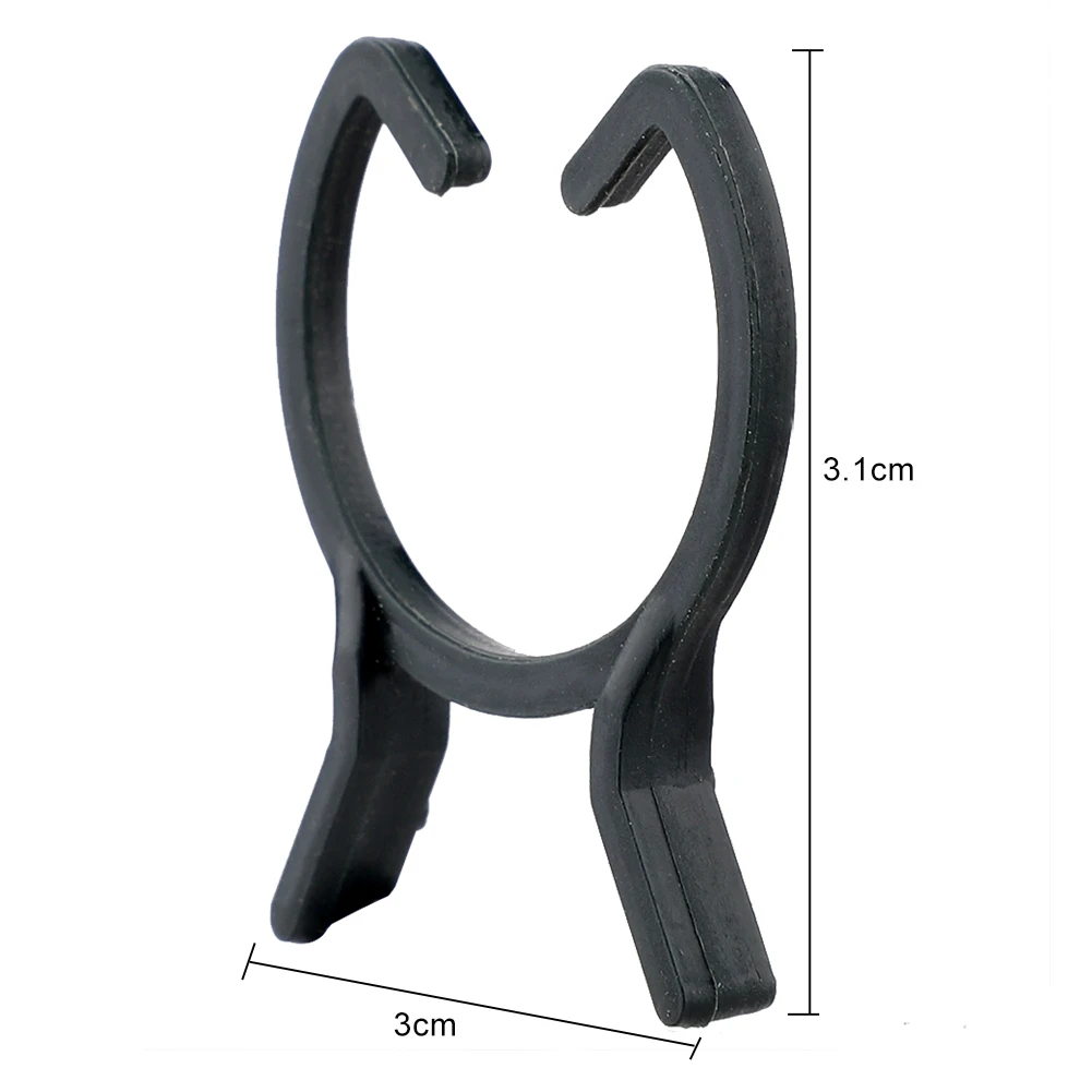 

100pcs Garden Plant Clips Flower Vine Vegetable Plant Plastic Support Clip Lever Loop Grippers for Holding Plant Grow Stems Tool