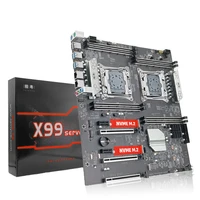 jginyue x99 dual cpu motherboard lga 2011 3 support intel xeon e5 v3 v4 processor ddr4 ram memory eight channel x99 d8 server