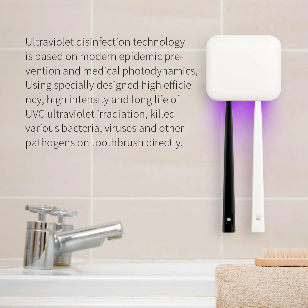 Антибактериальный стерилизатор для зубных щёток 2 в 1 | Мобильные телефоны и