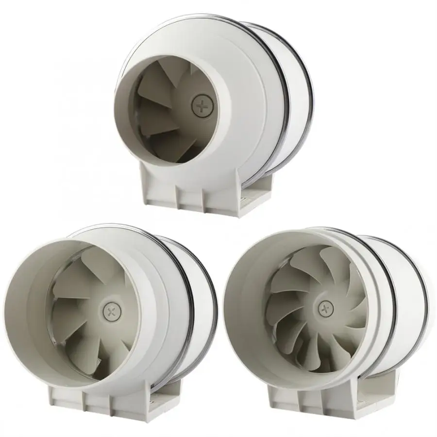 Воздуходувка высокая эффективность встроенный воздуховод вентилятор вытяжка