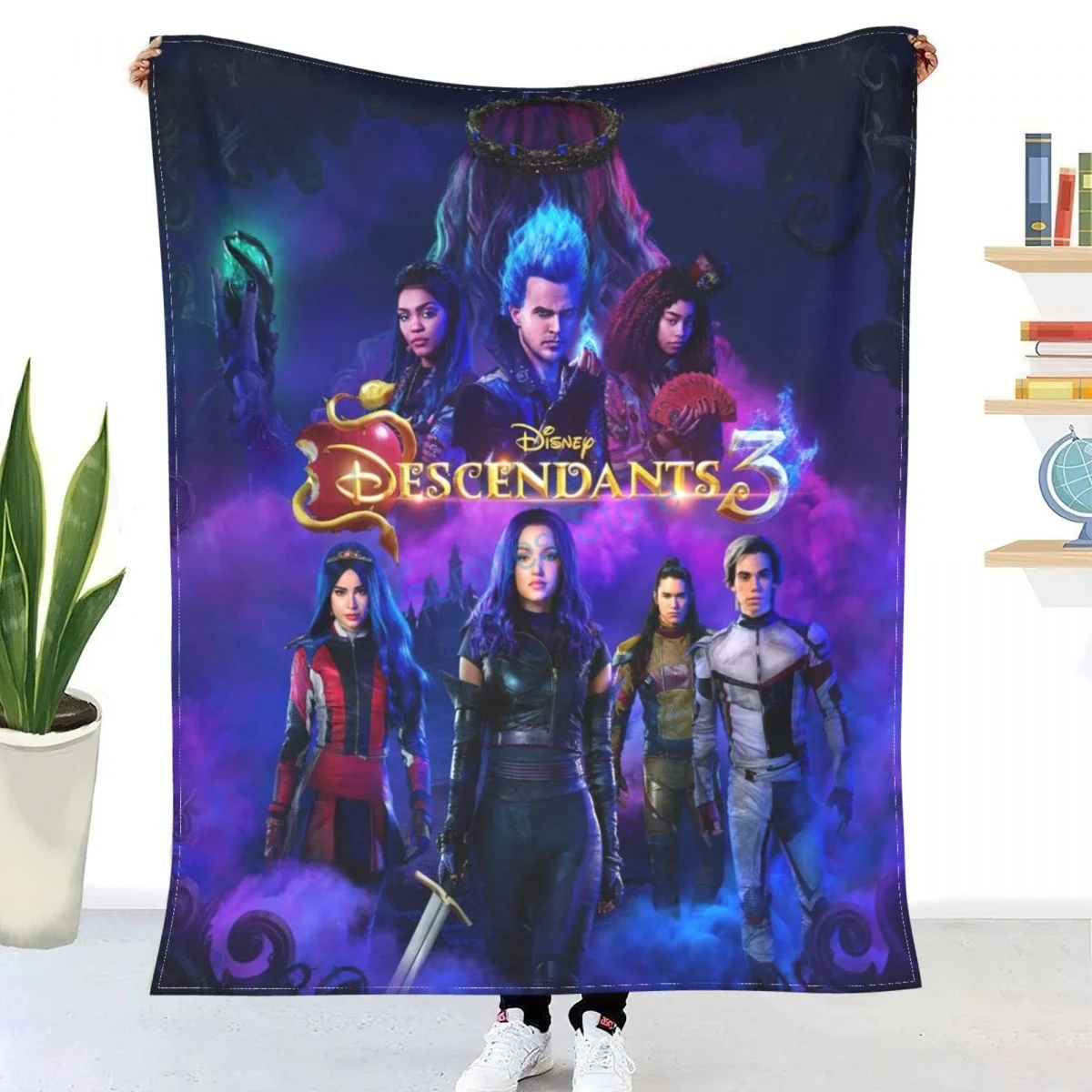 

Descendants 3 Cameron Boyce 3D Printed Blanket Adult Children Winter Sheets Bed Cover Living Room Office Sofa Resting Body Cover