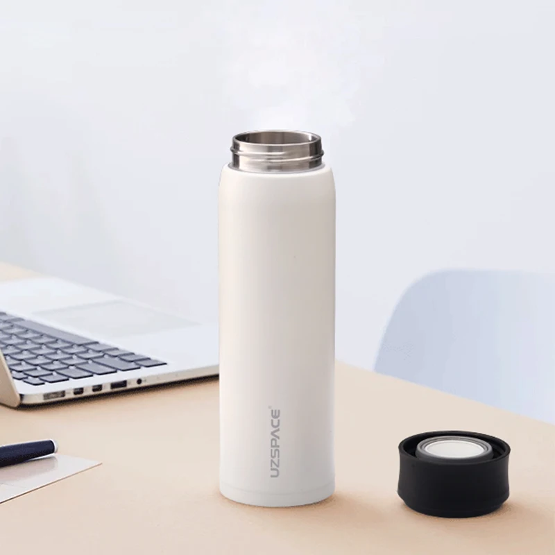 

480ml Thermos Bounce Vacuum Flasks Portable Leakproof Coffee Tea Thermo Sport Water Bottle Tea Mug Thermocup 316 Stainless Steel