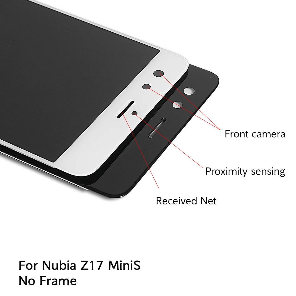 Оригинальный ЖК дисплей ZTE Nubia Z17 Mini S NX589J 5 2 дюйма кодирующий преобразователь